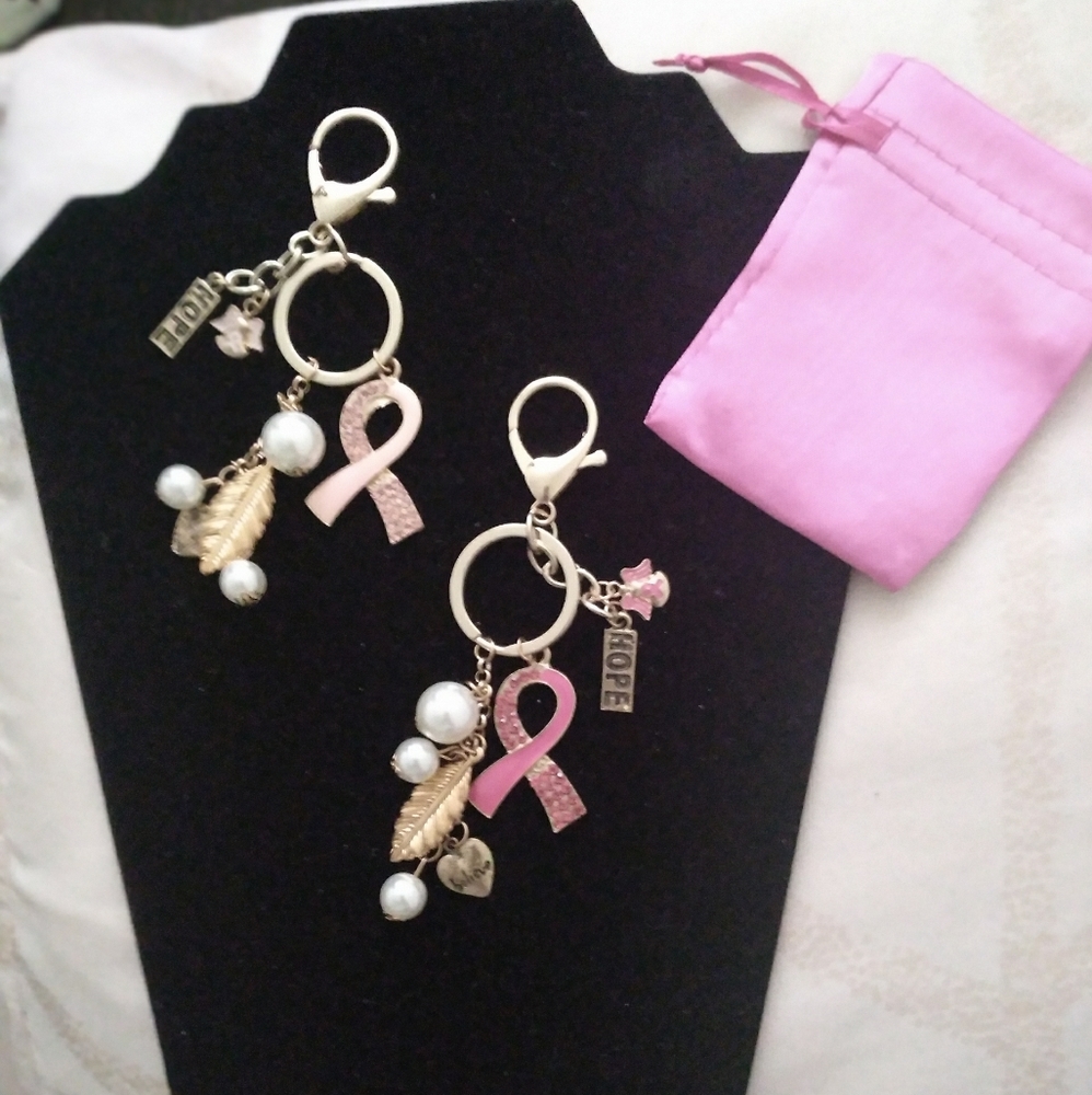 Breast Cancer Awareness Month Keychains